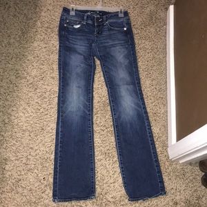 American eagle 0 long jeans